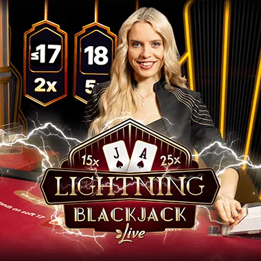 Lightning Blackjack by Evolution